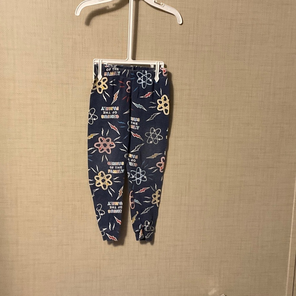 The Children's Place Navy Patterned Pajama Bottoms